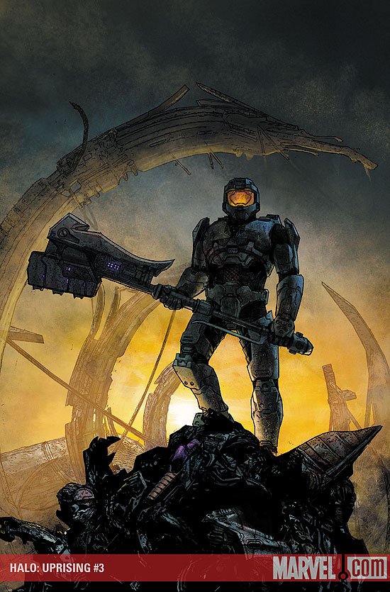 Cover of Halo: Uprising (2007) - #3