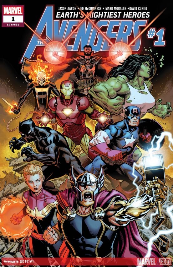 Cover of Avengers (2018) - #1