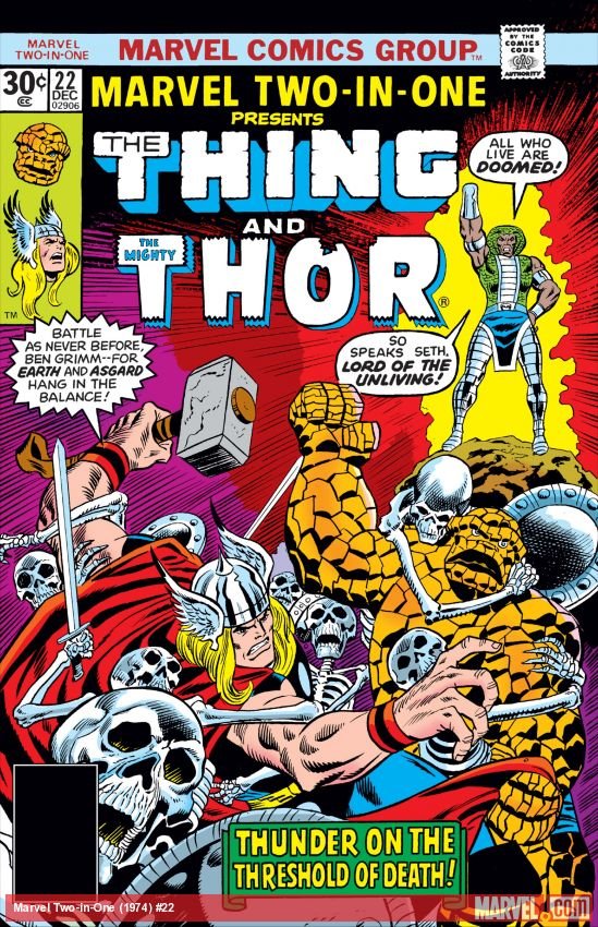 Cover of Marvel Two-In-One (1974) - #22