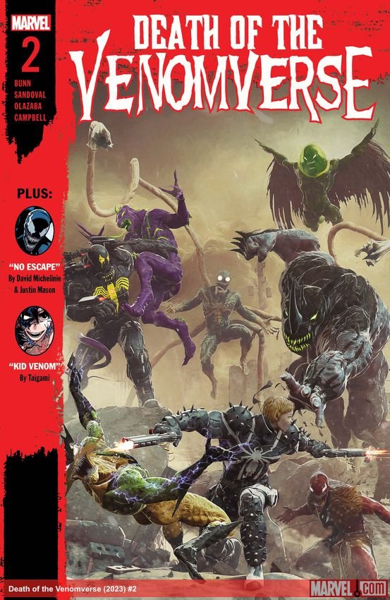 Cover of Death Of The Venomverse (2023) - #2