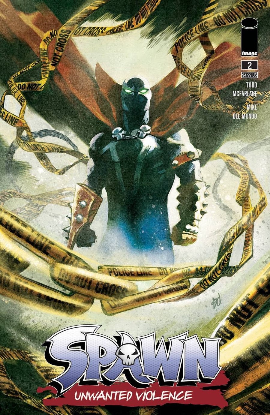 Cover of Spawn: Unwanted Violence (2023) - #2
