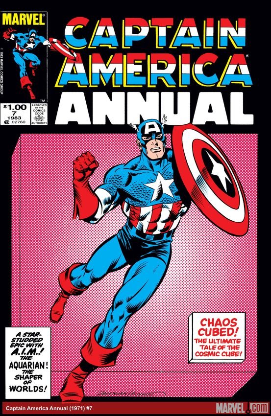 Cover of Captain America Annual (1971) - #7