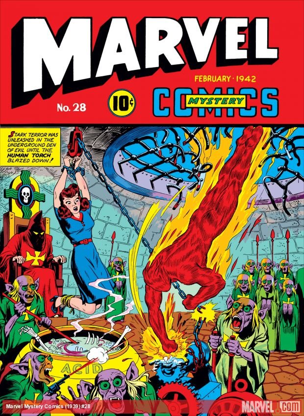 Cover of Marvel Mystery Comics (1939) - #28