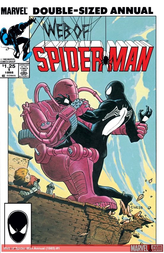 Cover of Web Of Spider-Man Annual (1985) - #1