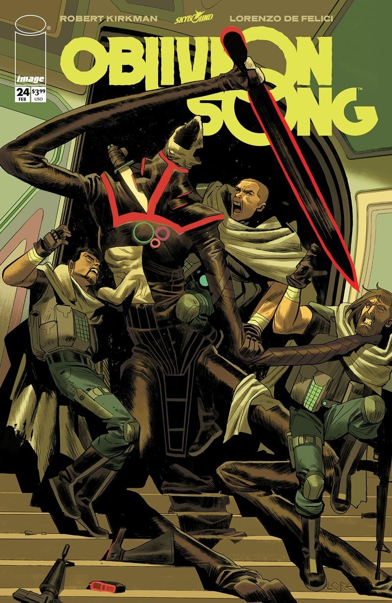 Cover of Oblivion Song By Kirkman & De Felici (2018) - #24