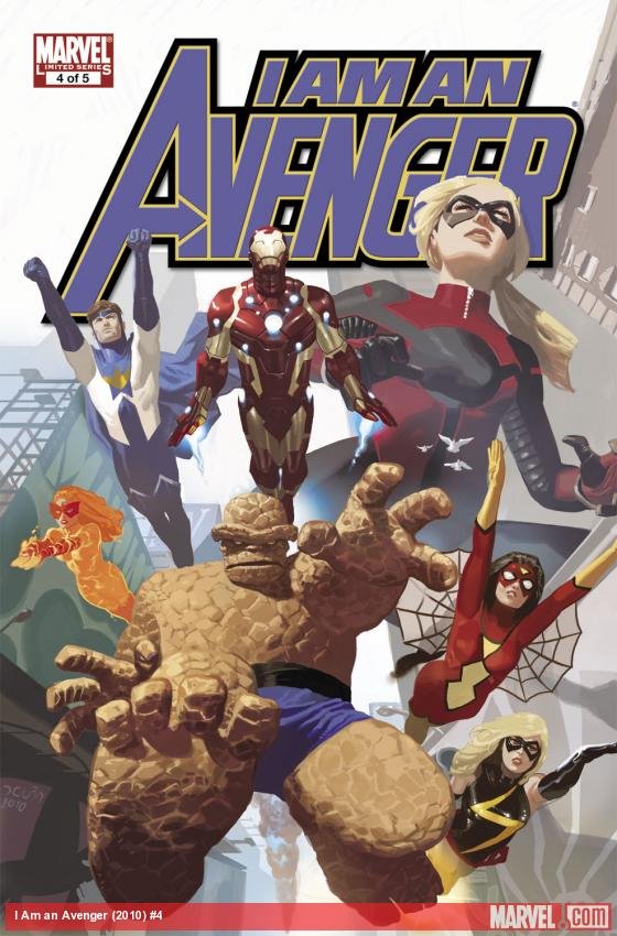 Cover of I Am An Avenger (2010) - #4
