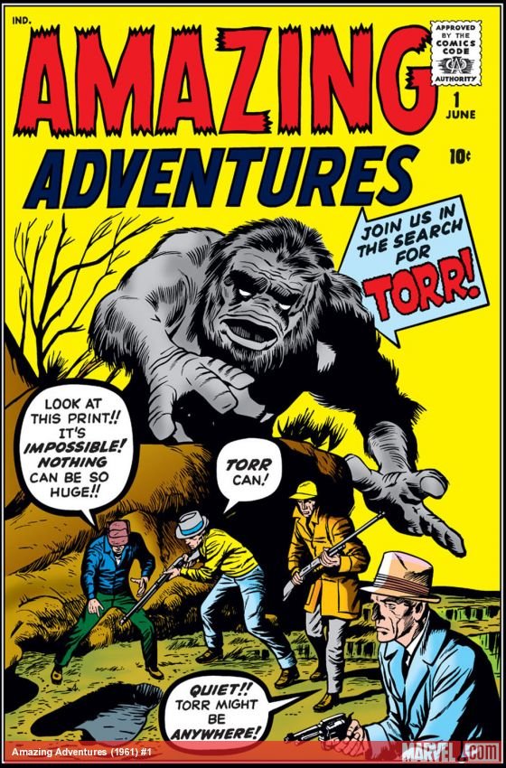 Cover of Amazing Adventures (1961) - #1