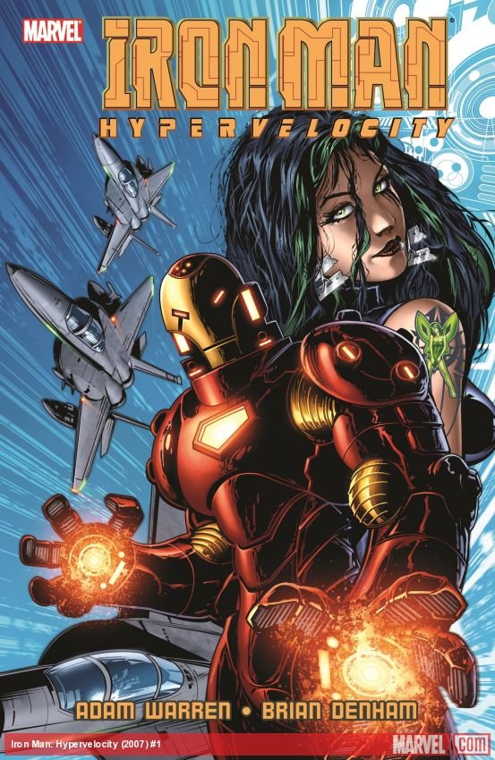 Cover of Iron Man: Hypervelocity (2007) - #1