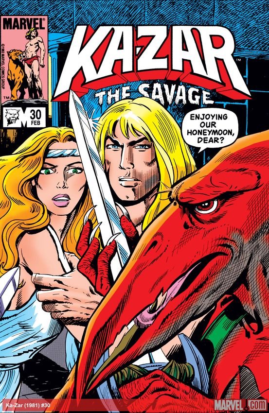Cover of Ka-Zar The Savage (1981) - #30