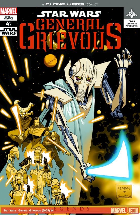 Cover of Star Wars: General Grievous (2005) - #4