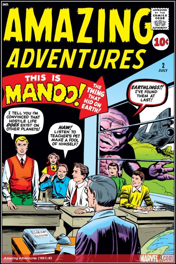 Cover of Amazing Adventures (1961) - #2