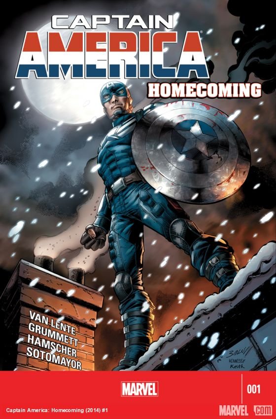 Cover of Captain America: Homecoming (2014) - #1