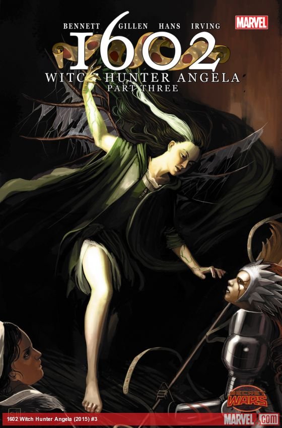 Cover of 1602 Witch Hunter Angela (2015) - #3