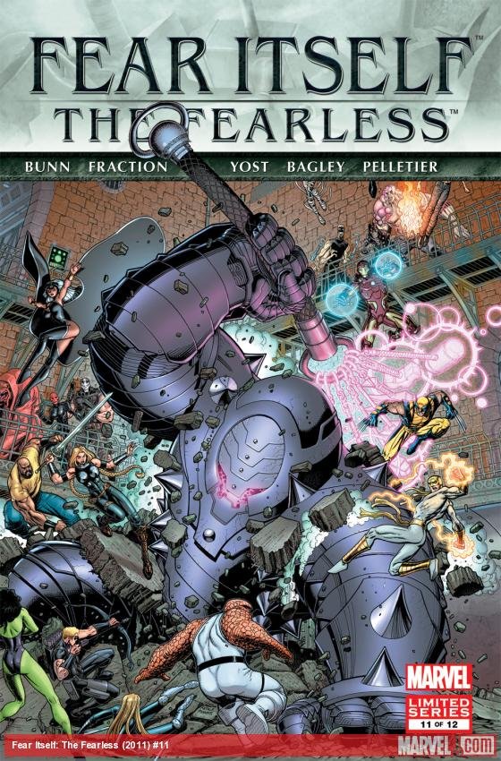 Cover of Fear Itself: The Fearless (2011) - #11