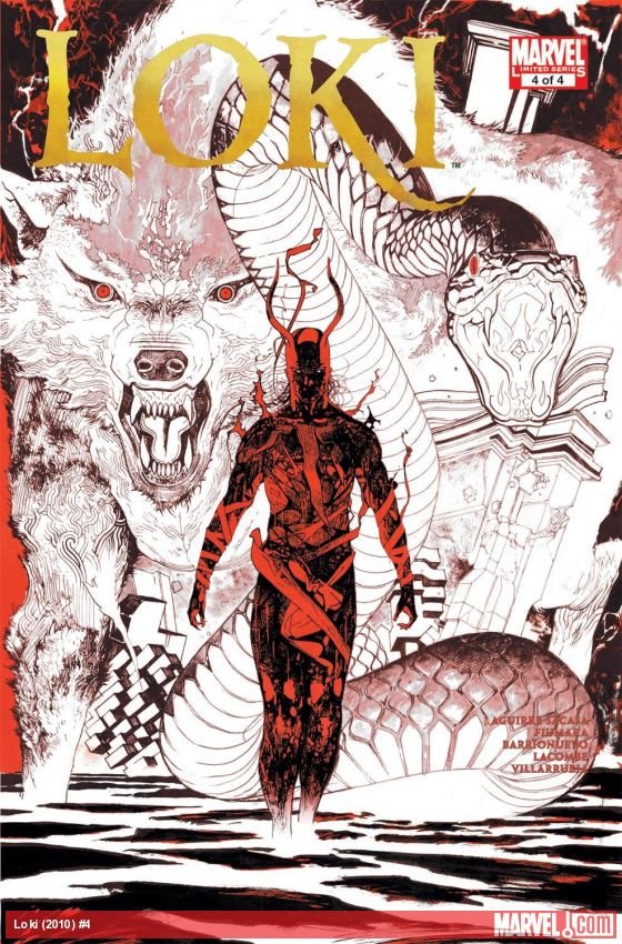 Cover of Loki (2010) - #4