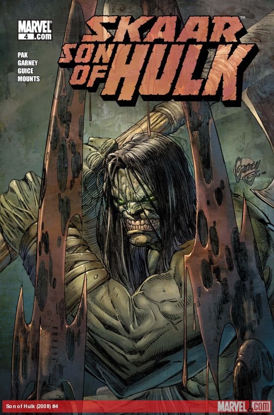 Cover of Skaar: Son Of Hulk (2008) - #4