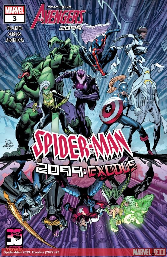 Cover of Spider-Man 2099: Exodus (2022) - #3