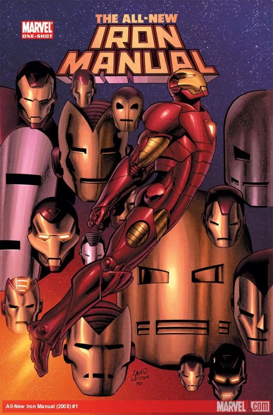 Cover of All-New Iron Manual (2008) - #1