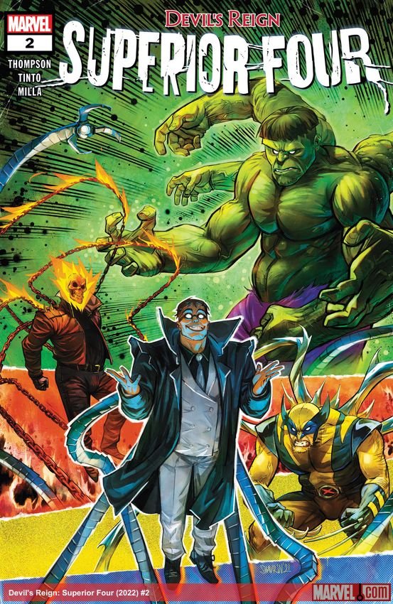 Cover of Devil's Reign: Superior Four (2022) - #2