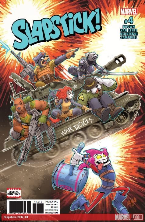Cover of Slapstick (2016) - #4