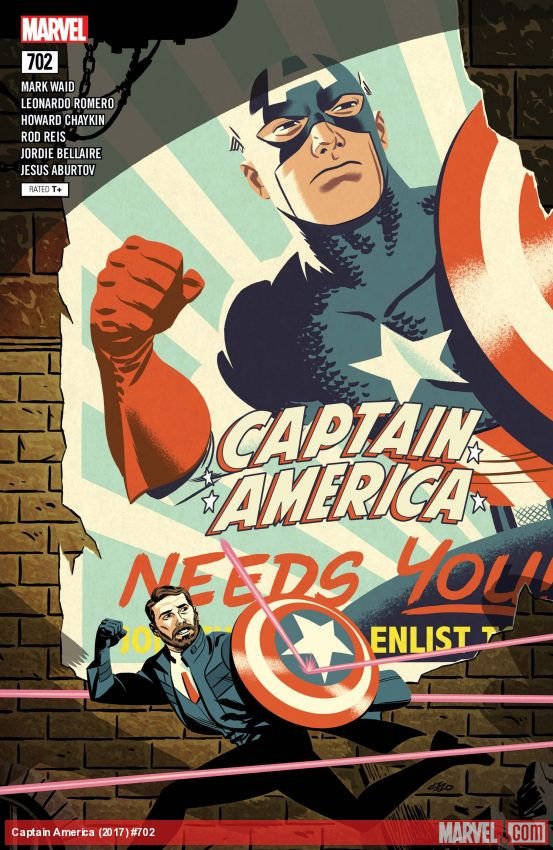 Cover of Captain America (2017) - #702