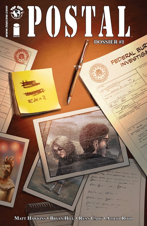 Cover of Postal: FBI Dossier (2015) - #1