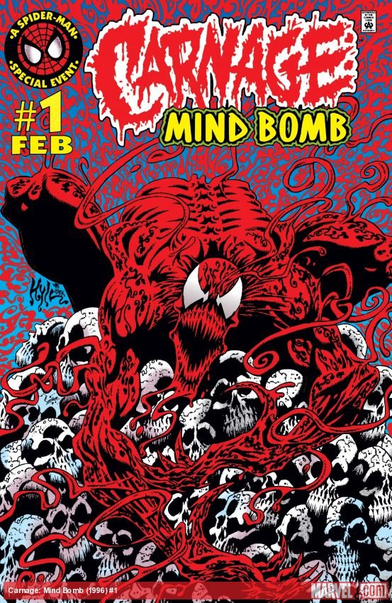 Cover of Carnage: Mind Bomb (1996) - #1