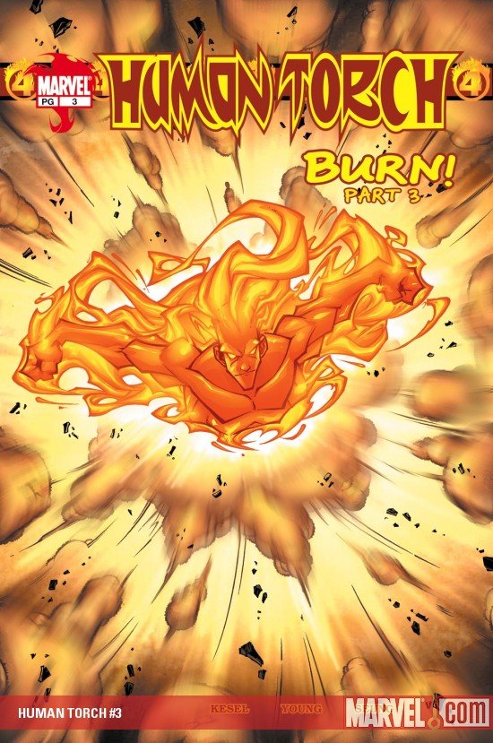 Cover of Human Torch (2003) - #3