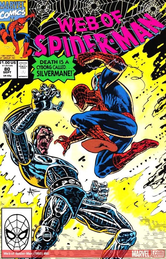 Cover of Web Of Spider-Man (1985) - #80