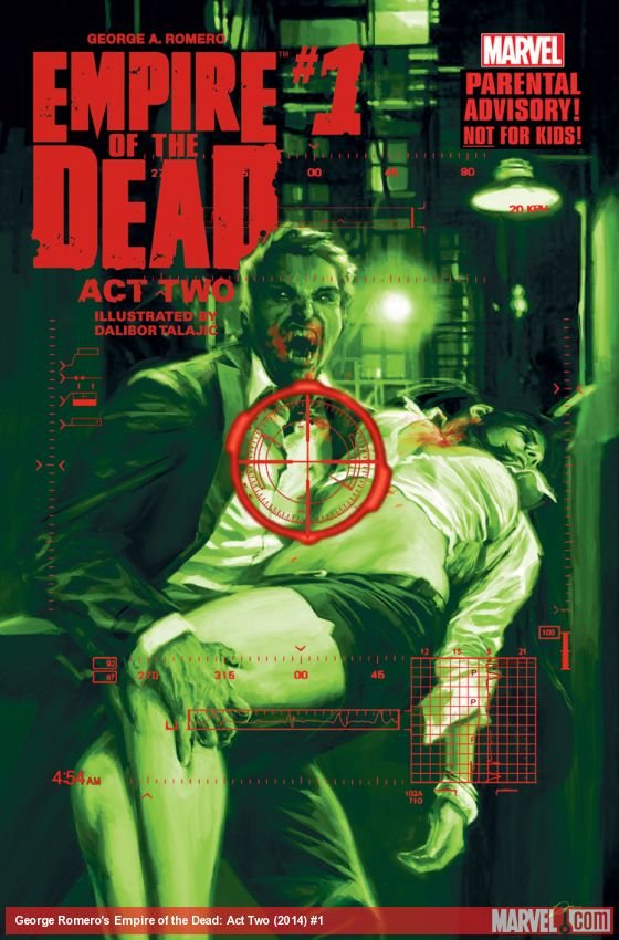 Cover of George Romero's Empire Of The Dead: Act Two (2014) - #1
