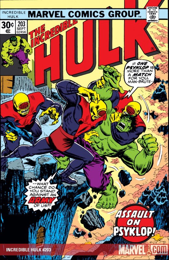 Cover of Incredible Hulk (1962) - #203