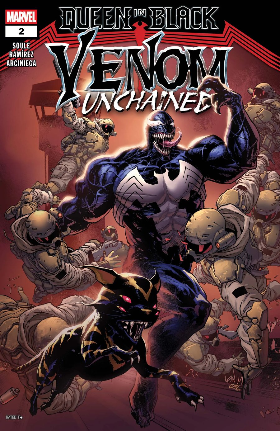 Cover of Queen In Black: Venom Unchained (2026) - #2