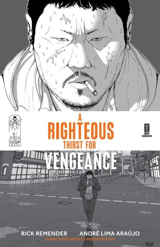 Cover of Righteous Thirst For Vengeance Giant Sized Artist Proof Edition (2025) - #1