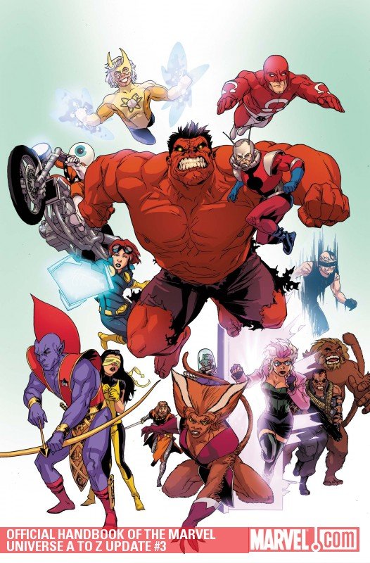 Cover of Official Handbook Of The Marvel Universe A To Z Update (2010) - #3