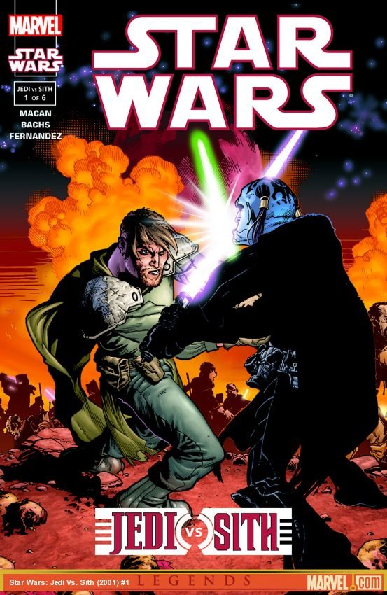 Cover of Star Wars: Jedi Vs. Sith (2001) - #1