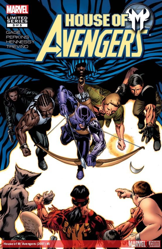 Cover of House Of M: Avengers (2007) - #5