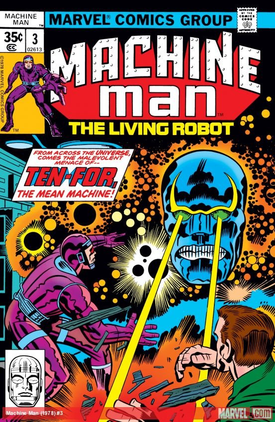 Cover of Machine Man (1978) - #3