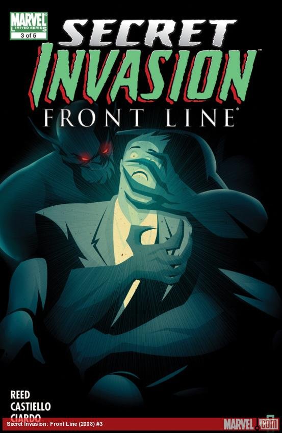 Cover of Secret Invasion: Front Line (2008) - #3