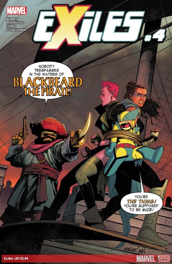 Cover of Exiles (2018) - #4