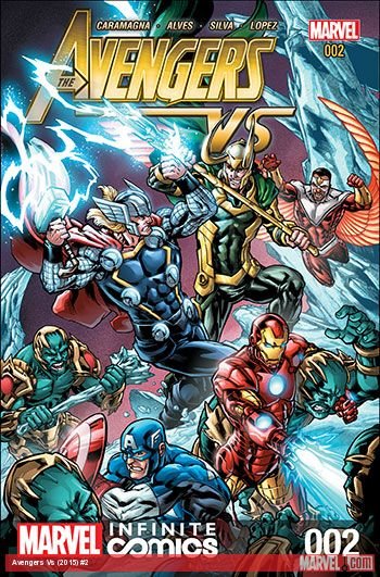 Cover of Avengers Vs Infinity (2015) - #2