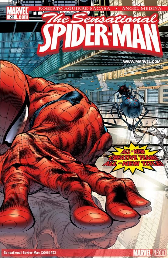 Cover of The Sensational Spider-Man (2006) - #23
