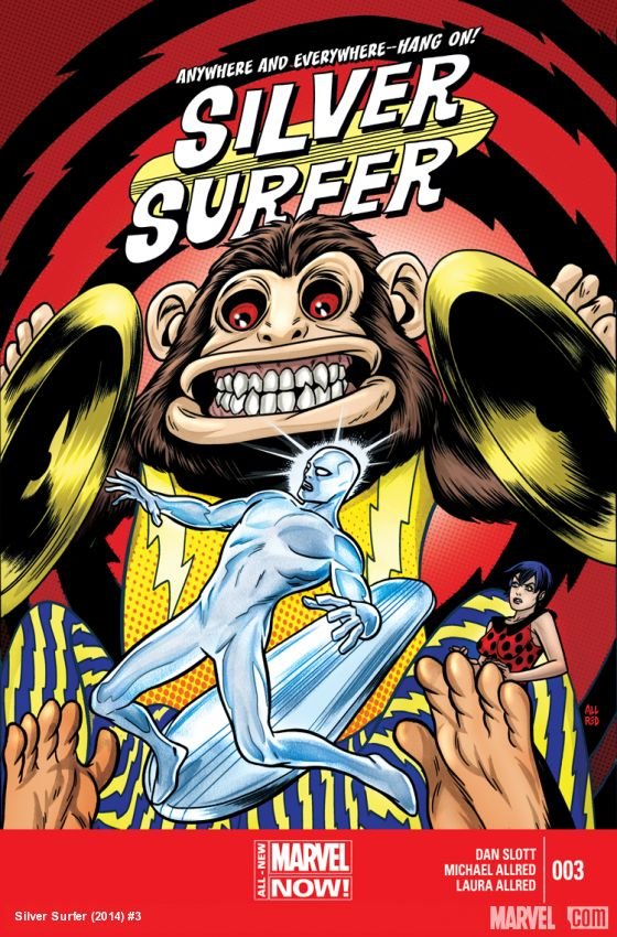 Cover of Silver Surfer (2014) - #3