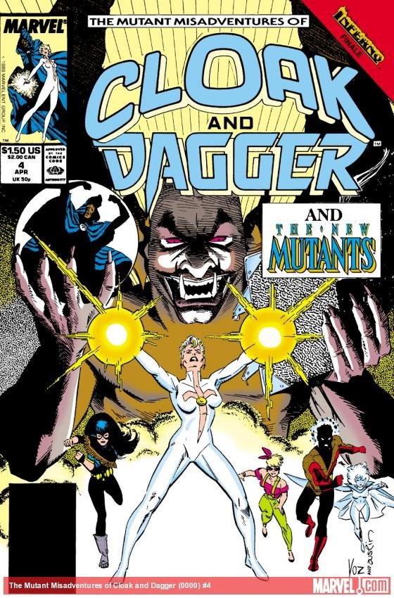 Cover of The Mutant Misadventures Of Cloak And Dagger (1988) - #4