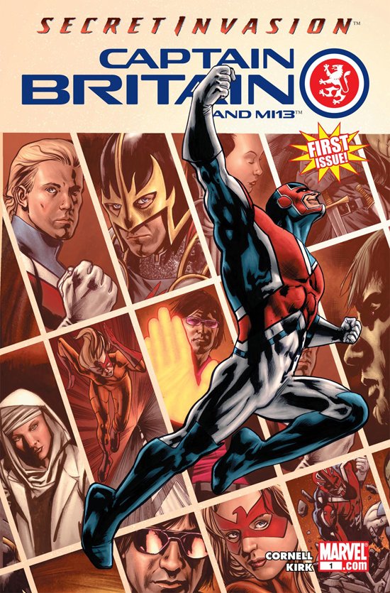 Cover of Captain Britain And Mi13 (2008) - #1