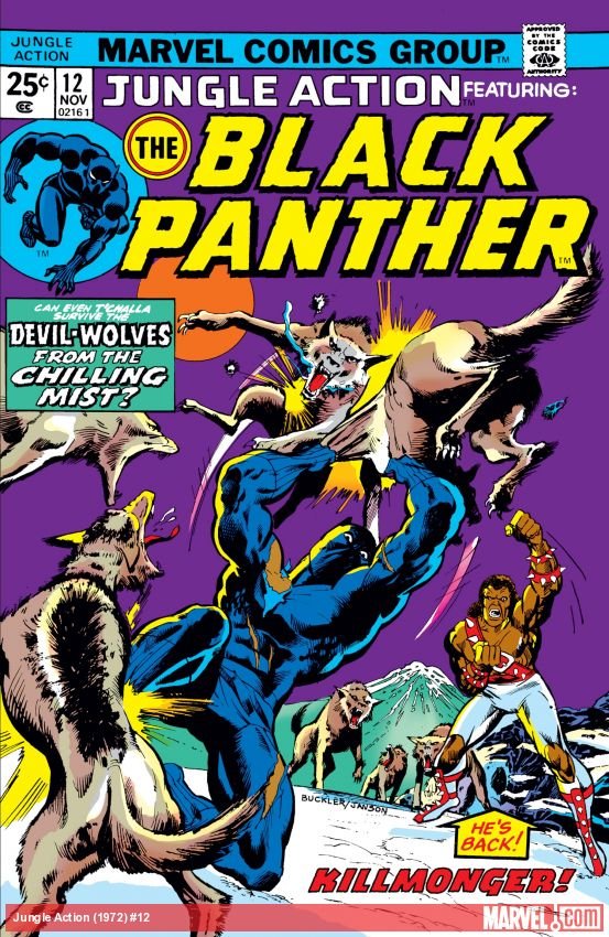 Cover of Jungle Action (1972) - #12