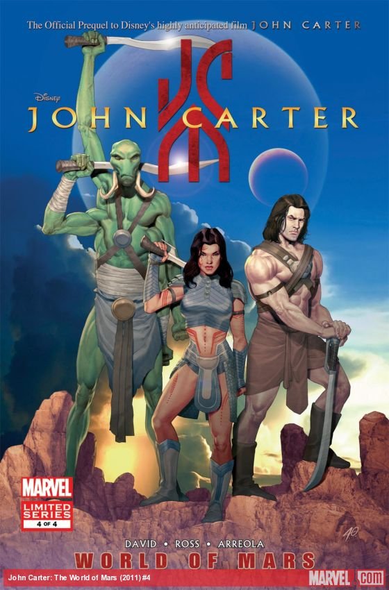 Cover of John Carter: The World Of Mars (2011) - #4