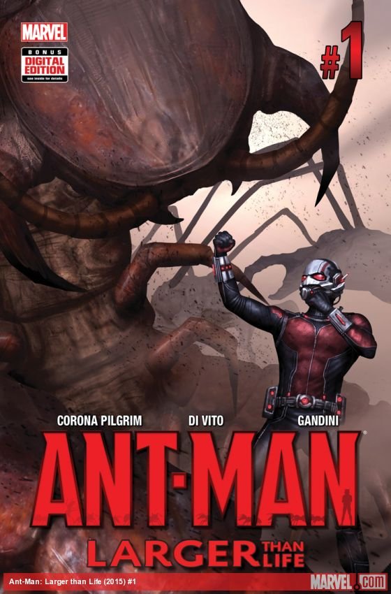 Cover of Ant-Man: Larger Than Life (2015) - #1