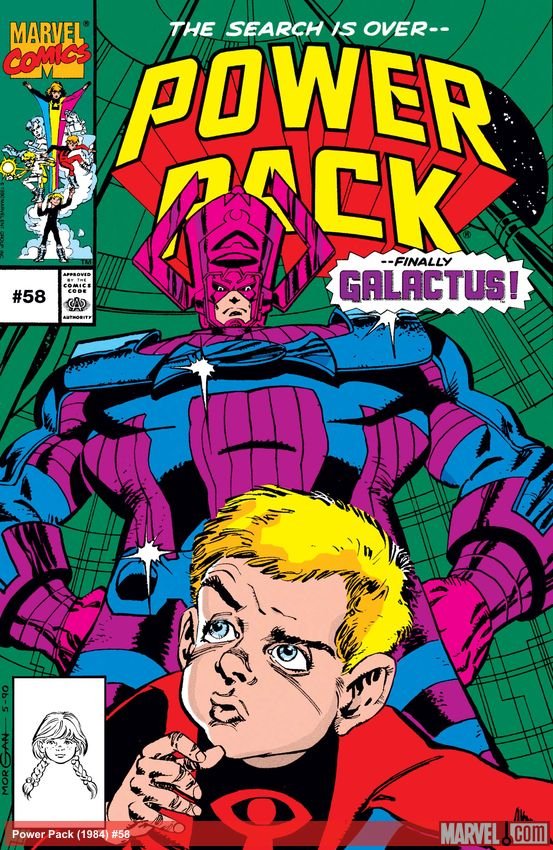 Cover of Power Pack (1984) - #58