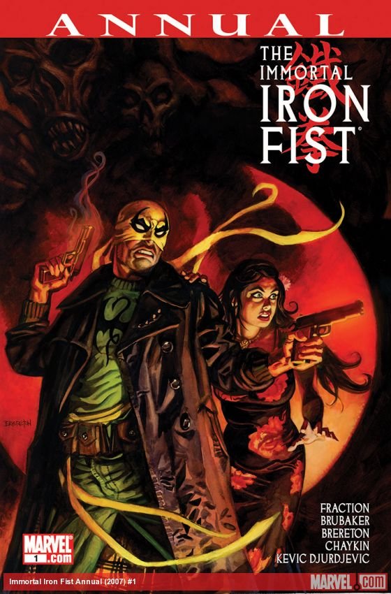 Cover of Immortal Iron Fist Annual (2007) - #1
