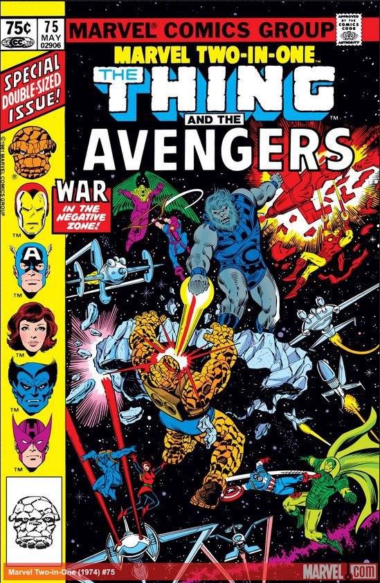 Cover of Marvel Two-In-One (1974) - #75